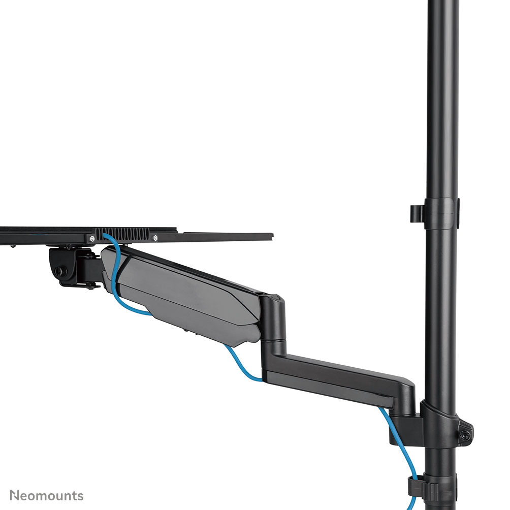 Neomounts WL90-325BL1 Station de travail assis-debout - mural - 17-32" - ressort à gaz